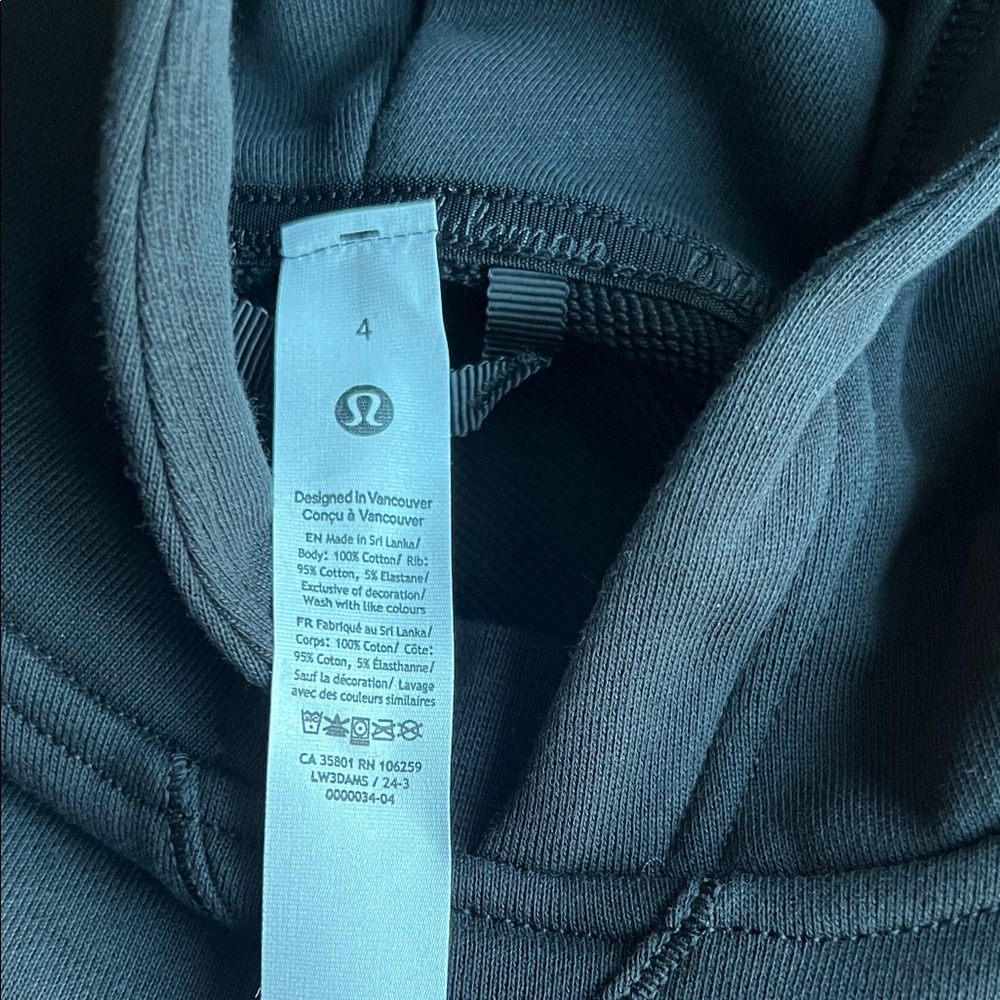 Lululemon All Yours Terry Hoodie NWT - Picture 3 of 10